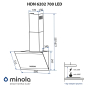 Витяжка Minola HDN 6202 BL/INOX 700 LED - 12