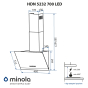 Витяжка Minola HDN 5232 WH/INOX 700 LED - 12
