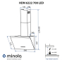 Витяжка Minola HDN 6222 WH/INOX 700 LED - 12