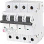 Автоматичний вимикач ETI, ETIMAT 10 3p+N D 20А (10 kA) (2156717) - 1