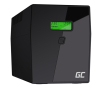 Лінійно-інтерактивне ДБЖ Green Cell UPS (1500VA/900W, 4x Schuko, AVR, LCD) (UPS04) - 1