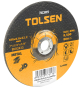Диск шлифовальный по металлу Tolsen 125х6.0х22.2мм (76303) - 1