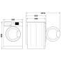 Прально-сушильна машина Whirlpool FFWDB864349BVUA - 9