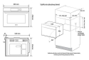 Духовой шкаф с функцией микроволновки Samsung NQ5B6753CAK - 4