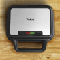 Мультимейкер (бутербродниця-вафельниця-гриль) Tefal Ultracompact 3in1 SW383D10 - 10