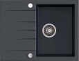 Кухонная мойка Kernau KGS V 4565A 1B1D Black Metallic - 1