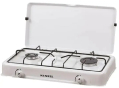 Плита газова настільна KUMTEL KO-102 WHITE PAINTED - 1