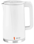 Чайник електричний ECG RK 1702 Safe to Touch White - 5