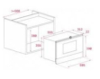 Встраиваемая микроволновая печь с грилем Teka ML 8220 BIS (112030004) - 6