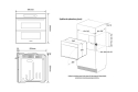 Духовка електрична Samsung NV7B5645TAK - 6
