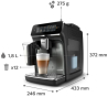 Кавомашина автоматична Philips Series 3300 LatteGo EP3349/70 - 3