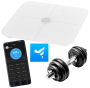 Ваги підлогові електронні Adler Smart - FitGo App AD 8187 White - 3