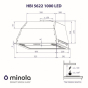Повновбудована витяжка MINOLA HBI 5622 BL 1000 LED - 6