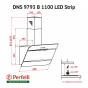 Витяжка Perfelli DNS 9793 B 1100 BL LED Strip - 6