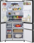 Холодильник с морозильной камерой Sharp SJ-WX830ABK - 3