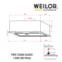 Вытяжка полновстраиваемая WEILOR PBS 72650 GLASS WH 1250 LED Strip - 5