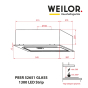 Витяжка повновбудована WEILOR PBSR 52651 GLASS WH 1300 LED Strip - 9