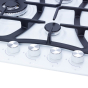 Поверхня газова на металі WEILOR GM W 614 WH - 3