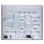 Поверхня газова на склі Perfelli HGG 61664 BL - 8