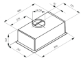Вбудована витяжка KBH 0491 B BLDC Steam Sensor - 6