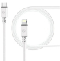 Кабель Lightning Piko CB-TL11 Lightning 1.2m White (1283126504037) - 1