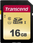 Карта памяти Transcend 16 GB SDHC UHS-I 500S TS16GSDC500S - 1