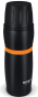 Термос 8x25.5см (0.48л) Lamart LT4054 чорний, смужка оранж - 1