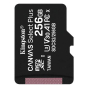 Карта памяти Kingston  256GB microSDXC C10 UHS-I R100/W85MB/s - 1