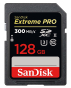 Карта памяти SanDisk 128GB SDXC C10 UHS-I U3 R170/W90MB/s Extreme Pro - 1
