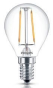 Лампа светодиодная декоративная Philips LED Fila ND E14 2.3-25W 2700K 230V P45 1CT APR - 1