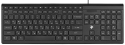 Клавіатура 2E KM1020 Slim USB Black (2E-KM1020UB) - 1