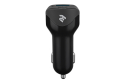 Автомобільне ЗУ 2Е Dual USB Car Charger, Type-C Power Delivery, Quick Charge 3.0, 36W, black - 1