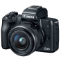 Цифровая  фотокамера Canon EOS M50 + 15-45 IS STM + 22 STM Double Kit Black - 1