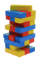 Настольная игра goki Дженга Разноцветная башня HS973 - 1