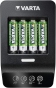Зарядное устройство VARTA LCD Ultra Fast Plus Charger + 4xAA 2100 mAh - 1