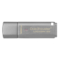 Флешка Kingston 128 GB USB 3.0 DT Locker+ G3 Metal Silver Security (DTLPG3/128GB) - 1