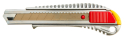 Нож TOPEX, сегментированное лезвие 18мм, корпус металлический, 155мм (17B128) - 1