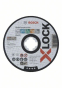 Круг відрізний Bosch X-LOCK Multi Material, 125x1,6x22,2 мм - 1