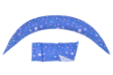 Набор аксессуаров для подушки Nuvita DreamWizard (наволочка, мини-подушка) Синий NV7101Blue - 2