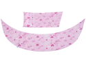 Nuvita Набір аксесуарів для подушки DreamWizard (наволочка, міні-подушка) Рожевий - 1