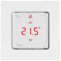 Danfoss Терморегулятор Icon Display, +5...35° C, електронний, дротовий, накладний, 230V, білий - 1