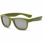 Дитячі сонцезахисні окуляри Koolsun кольору хакі серії Wave (Розмір: 1+) - 1