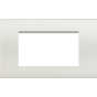 Bticino LivingLight Рамка прямокутна, 4 модулі, колір Білий - 1