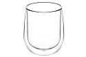 Набір чашок Ardesto з подвійними стінками, 360 мл, H 10,5 см, 2 шт (AR2636G) - 1