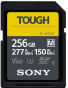 Карта памяти Sony 256GB SDXC C10 UHS-II U3 V60 R277/W150MB/s Tough - 1