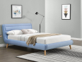 Двуспальная кровать Halmar  ELANDA 160 голубой - 1