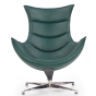 Кресло HALMAR LUXOR темно-зеленый - 6