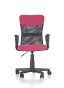 Комп'ютерне крісло Halmar TIMMY рожевий/чорний - 6