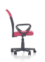 Комп'ютерне крісло Halmar TIMMY рожевий/чорний - 8