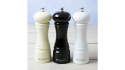 деревянная мельница для перца и соли 15 см, белая, лакированная chess ambition 229701 - 1